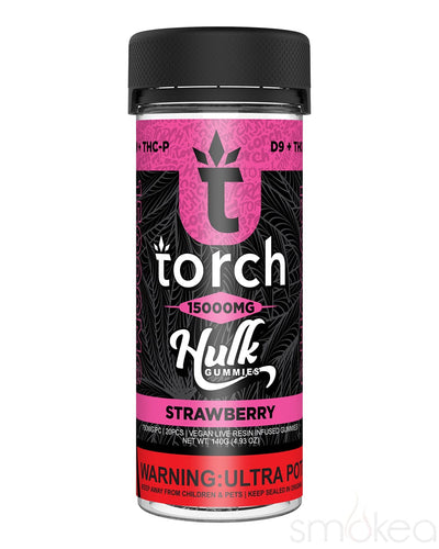 TORCH 15000 MG HULK GUMMIES - STRAWBERRY