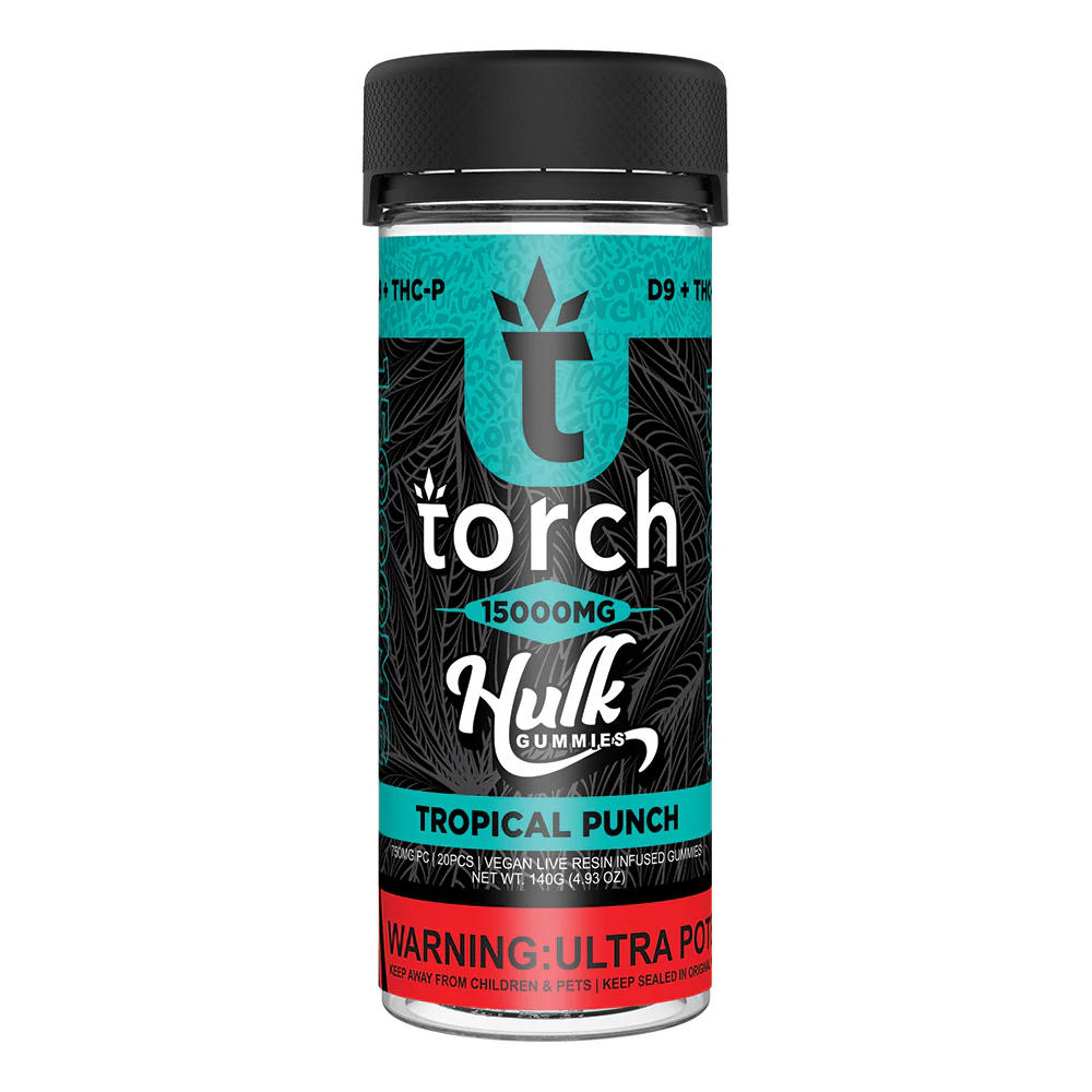 TORCH 15000 MG HULK GUMMIES - TROPICAL PUNCH