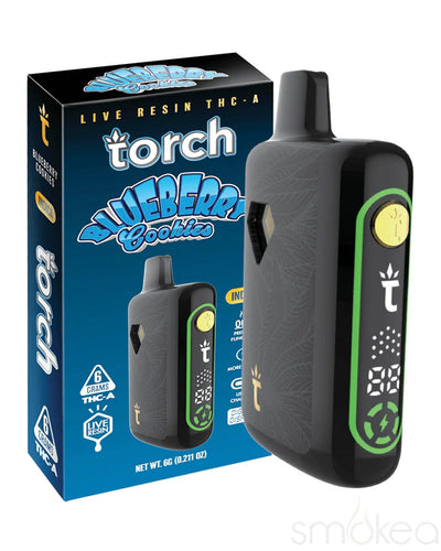 TORCH PULSE 6G LIVE RESIN THC-A - BLUEBERRY COOKIES INDICA