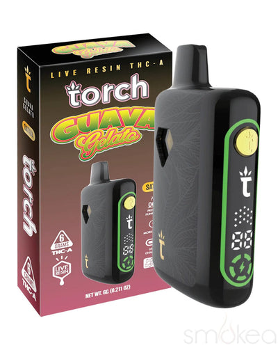 TORCH PULSE 6G LIVE RESIN THC-A - GUAVA GELATO SATIVA