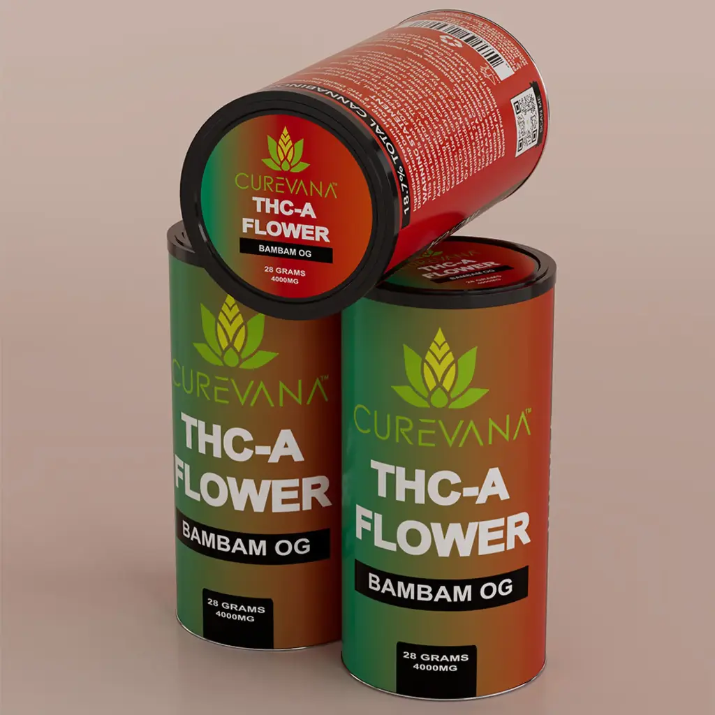 CUREVANA THC-A FLOWER, 28 G - BAMBAM OG