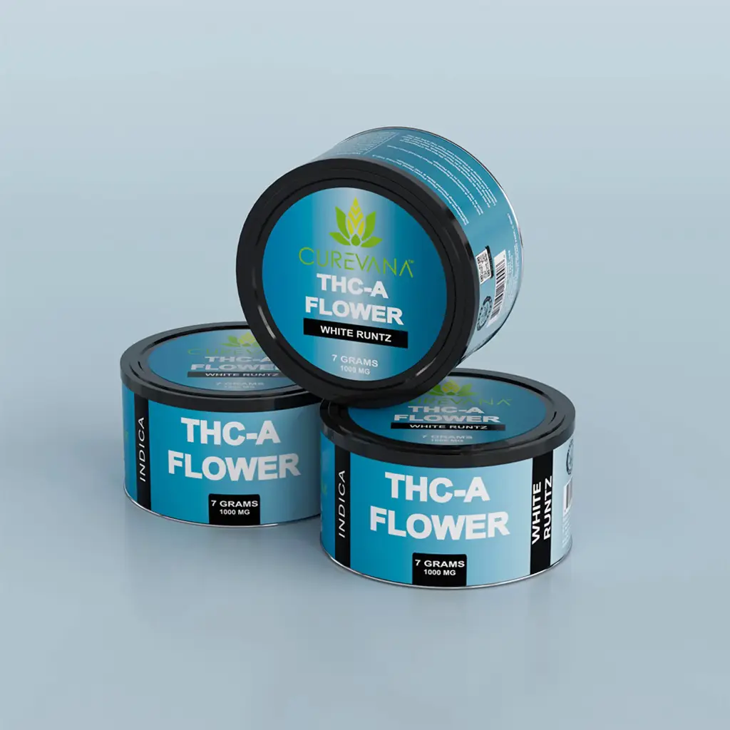 CUREVANA THC-A FLOWER, 7 G - WHITE RUNTZ