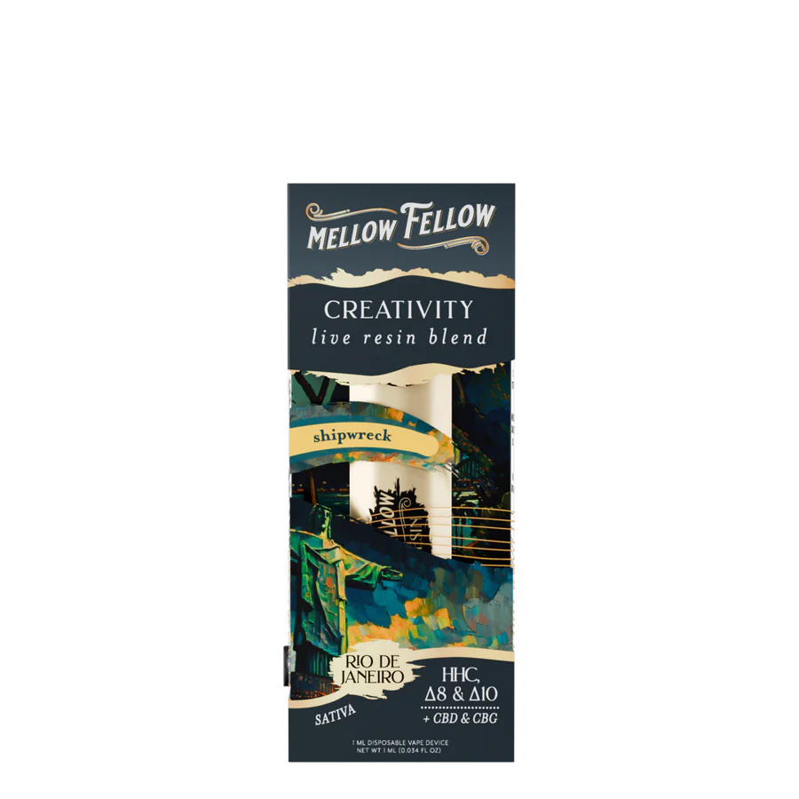 MELLOW FELLOW DISPOSABLE 1ML CREATIVITY BLEND SHIPWRECK