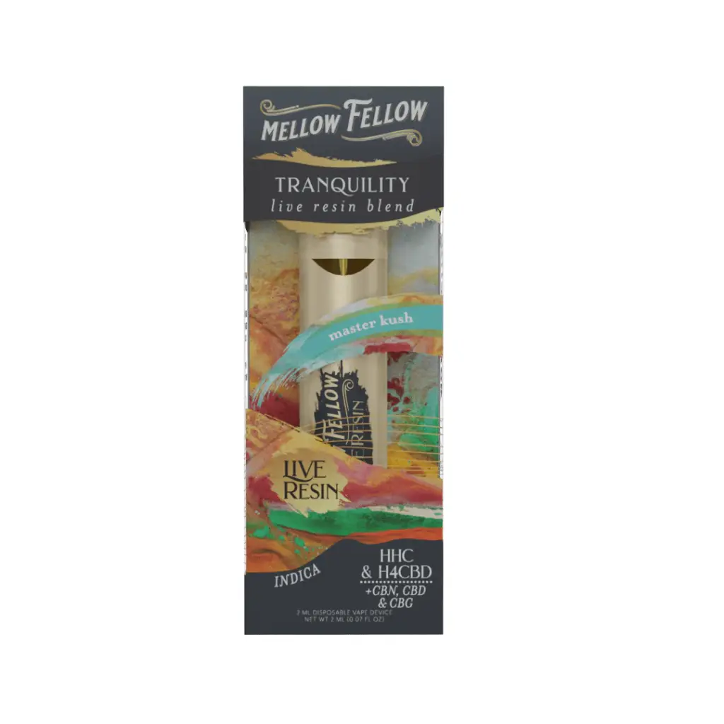 MELLOW FELLOW DISPOSABLE 2 ML TRANQUILITY BLEND MASTER KUSH