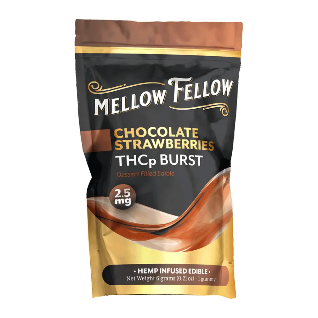 MELLOW FELLOW THCp BURST 2.5MG/30CT CHOCOLATE STRAWBERRIES