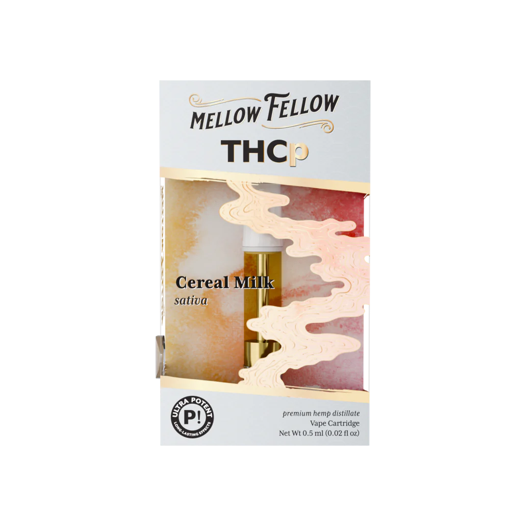 MELLOW FELLOW VAPE CARTRIDGE 0.5G THCp CEREAL MILK (SATIVA)