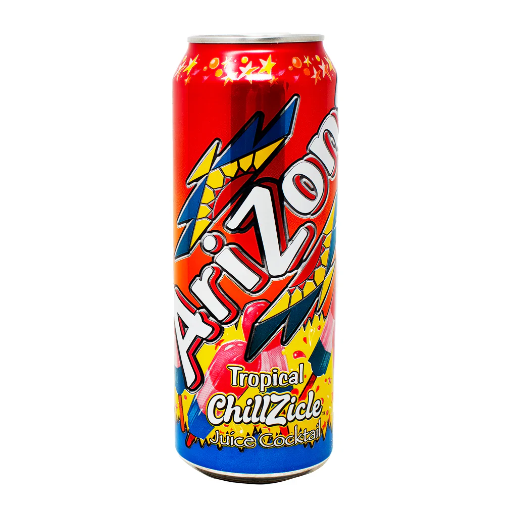 Arizona Tropical Chillzicle 22 oz, 24 pk.