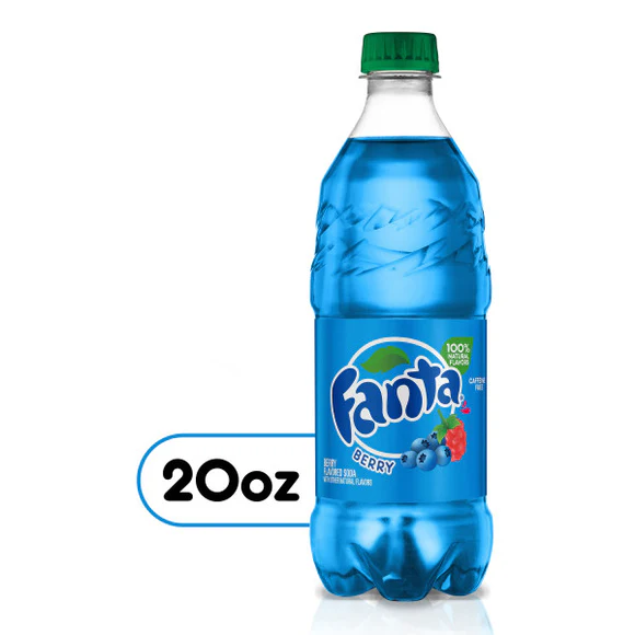 Fanta Berry 20 oz, 24 pk.