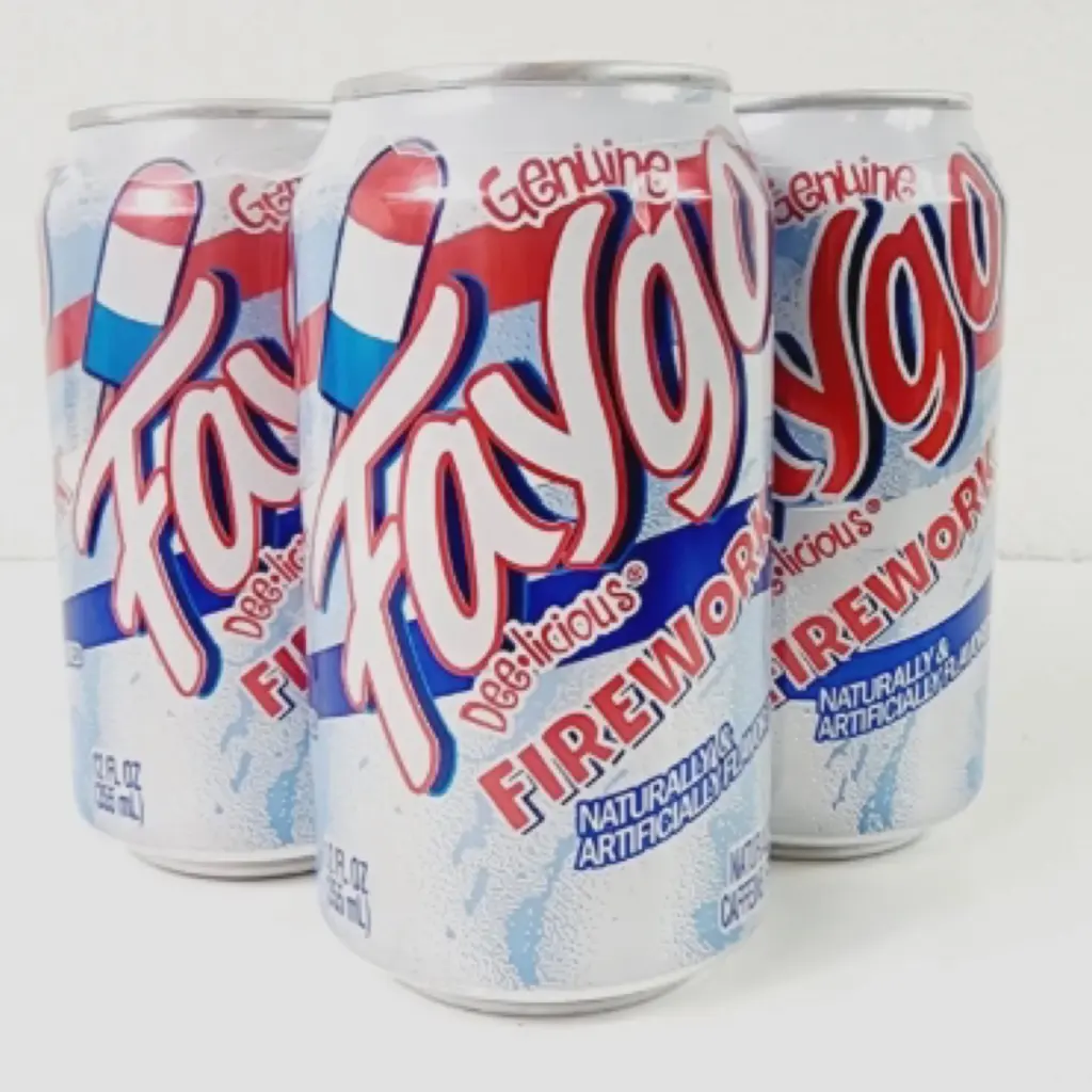 Faygo Can Fireworks 12 oz, 24 pk.