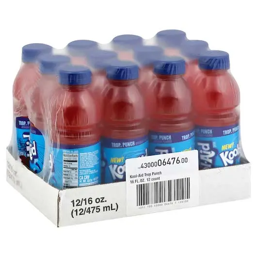 Kool-Aid Tropical Punch 16 oz, 12 pk.