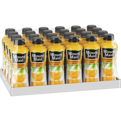 Minute Maid Orange Juice 16 oz, 24 pk.