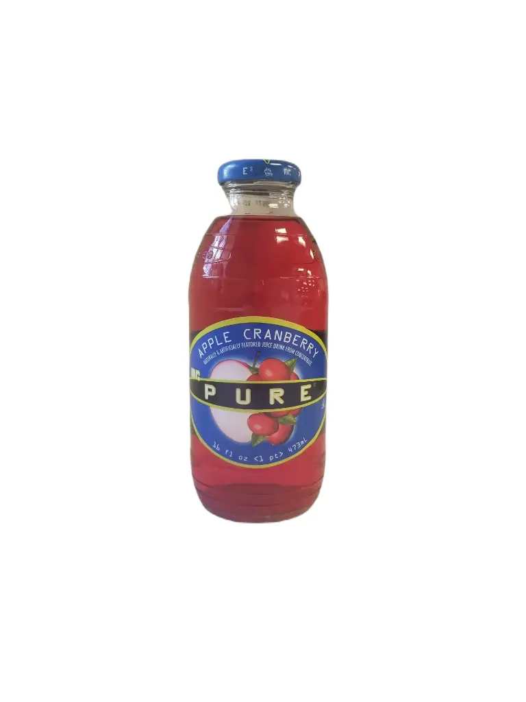 Mr. Pure Apple Cranberry 16 oz 12 ct.