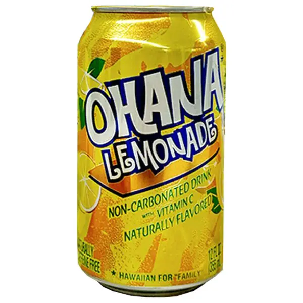 Ohana Lemonade 12 oz, 24 pk.