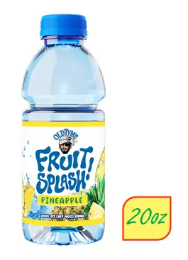 Splash Fruit Pineapple 20 oz, 12 pk.