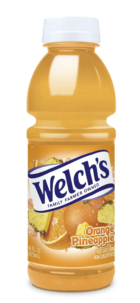 Welch's Orange Pineapple 16 oz, 12 pk.