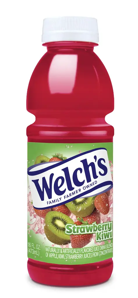 Welch's Strawberry Kiwi 16 oz, 12 pk.