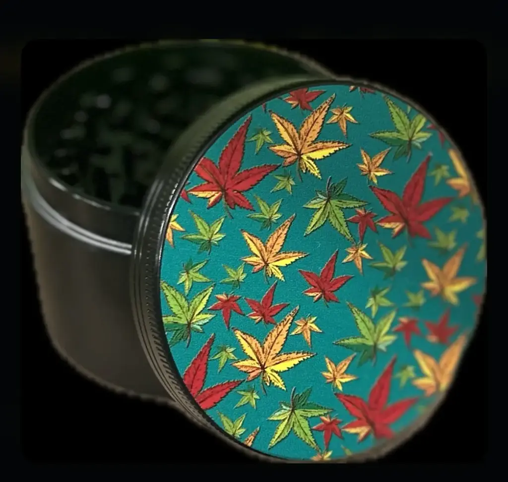 Endo Grindz Assorted Leaf Print 63mm 6ct