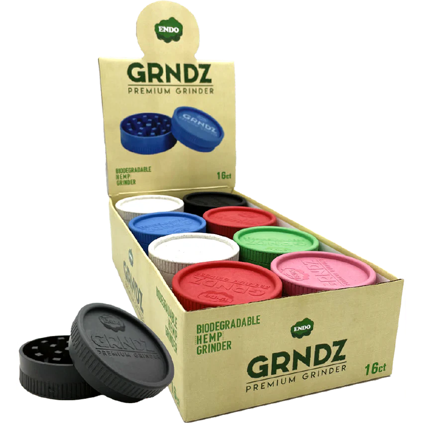 Endo Grinz Bio Hemp Grinder 63mm 16ct