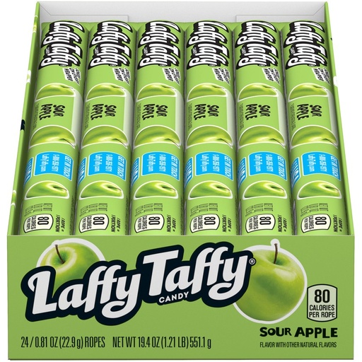 Laffy Taffy Ropes 24 CT. Sour Apple