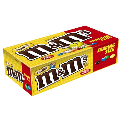 M&M Peanut Share Size 24ct.