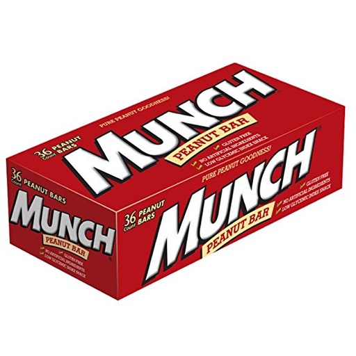 Munch Peanut Bar 36ct.