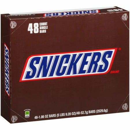 Snickers 48 ct regular size