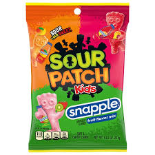 Sour Patch Kids Peg Bags Snapple 12 ct. 8 oz