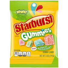 Starburst Gummies Sours 12 ct, 5 oz