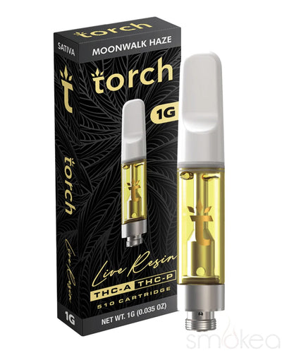 TORCH 1G THC-A LIVE RESIN CARTS - MOONWALK HAZE