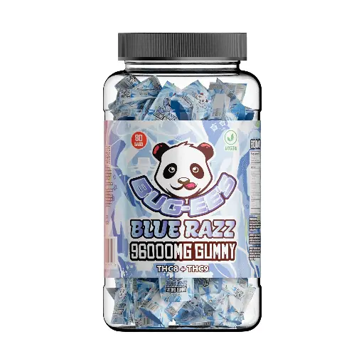 Bug-ees Gummies Blue Razz 80 ct.