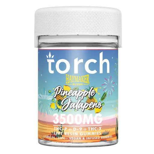 TORCH HAYMAKER 3500 MG THC-P + D-9 + THC-X PINEAPPLE JALAPENO