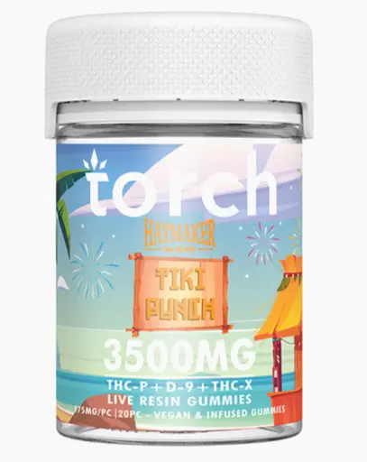 TORCH HAYMAKER 3500 MG THC-P + D-9 + THC-X TIKI PUNCH