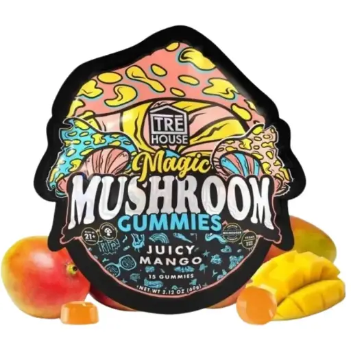 MAGIC MUSHROOM GUMMIES JUICY MANGO