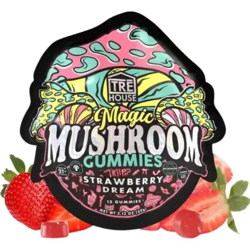 MAGIC MUSHROOM GUMMIES STRAWBERRY DREAM