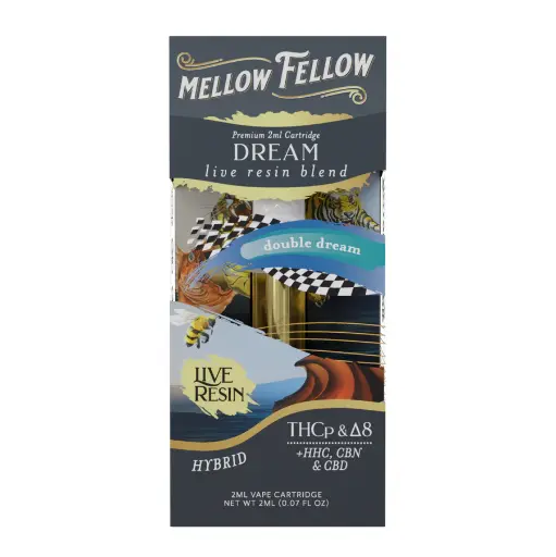 MELLOW FELLOW CARTRIDGE 2ML LIVE RESIN DREAM BLEND DOUBLE DREAM