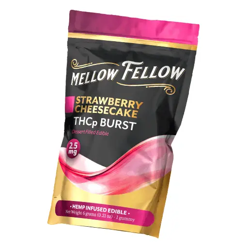 MELLOW FELLOW THCp BURST 2.5MG/30CT STRAWBERRY CHEESECAKE