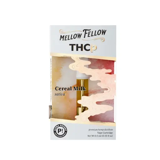 MELLOW FELLOW VAPE CARTRIDGE 0.5G THCp CEREAL MILK (SATIVA)