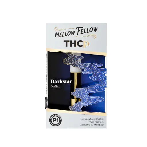 MELLOW FELLOW VAPE CARTRIDGE 0.5G THCp DARKSTAR (INDICA)