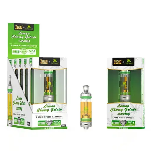 YOCAN GOLD - 3 GRAM CARTRIDGE ONLY LEMON CHERRY GELATO