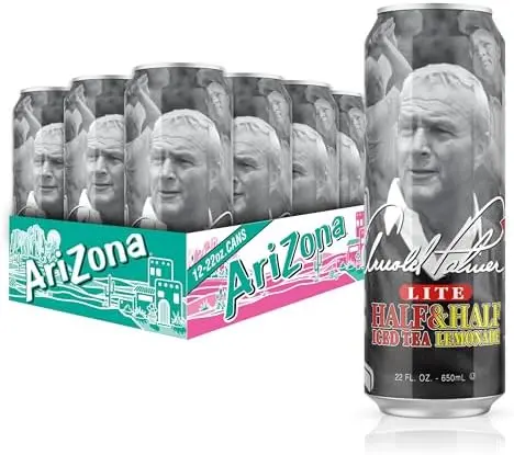 Arizona LQ Half & Half Tea Lemonade Lite, 22 oz, 24 ct.