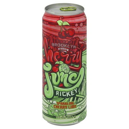 Arizona Sparkling Cherry Lime 22 oz, 24 pk.