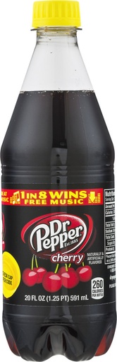 Dr Pepper Cherry 20 oz, 24 pk.