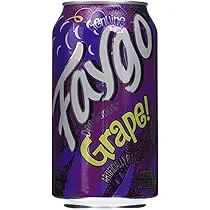 Faygo Can Grape 12 oz, 24 pk.