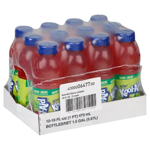 Kool-Aid Cherry Limeade 16 oz, 12 pk.