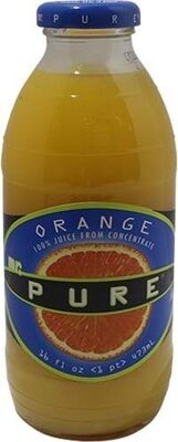 Mr. Pure Orange Juice 16 oz 12 ct.