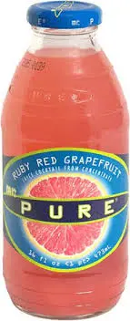 Mr. Pure Ruby Red Grapefruit 16 oz 12 ct.