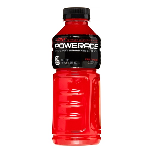 Powerade Fruit Punch 20 oz, 24 pk.