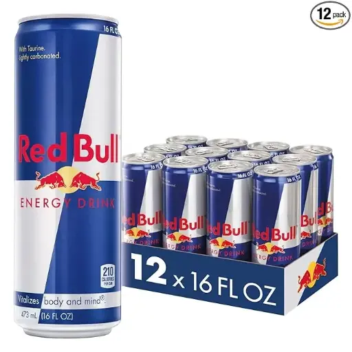 Red Bull 16 oz, 12 pk.