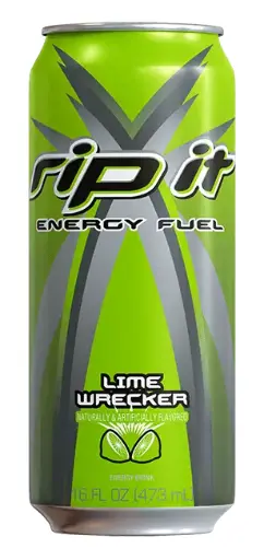 Rip It Lime Wrecker 16 oz, 24 pk.