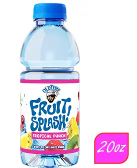 Splash Fruit Tropical Punch 20 oz, 12 pk.